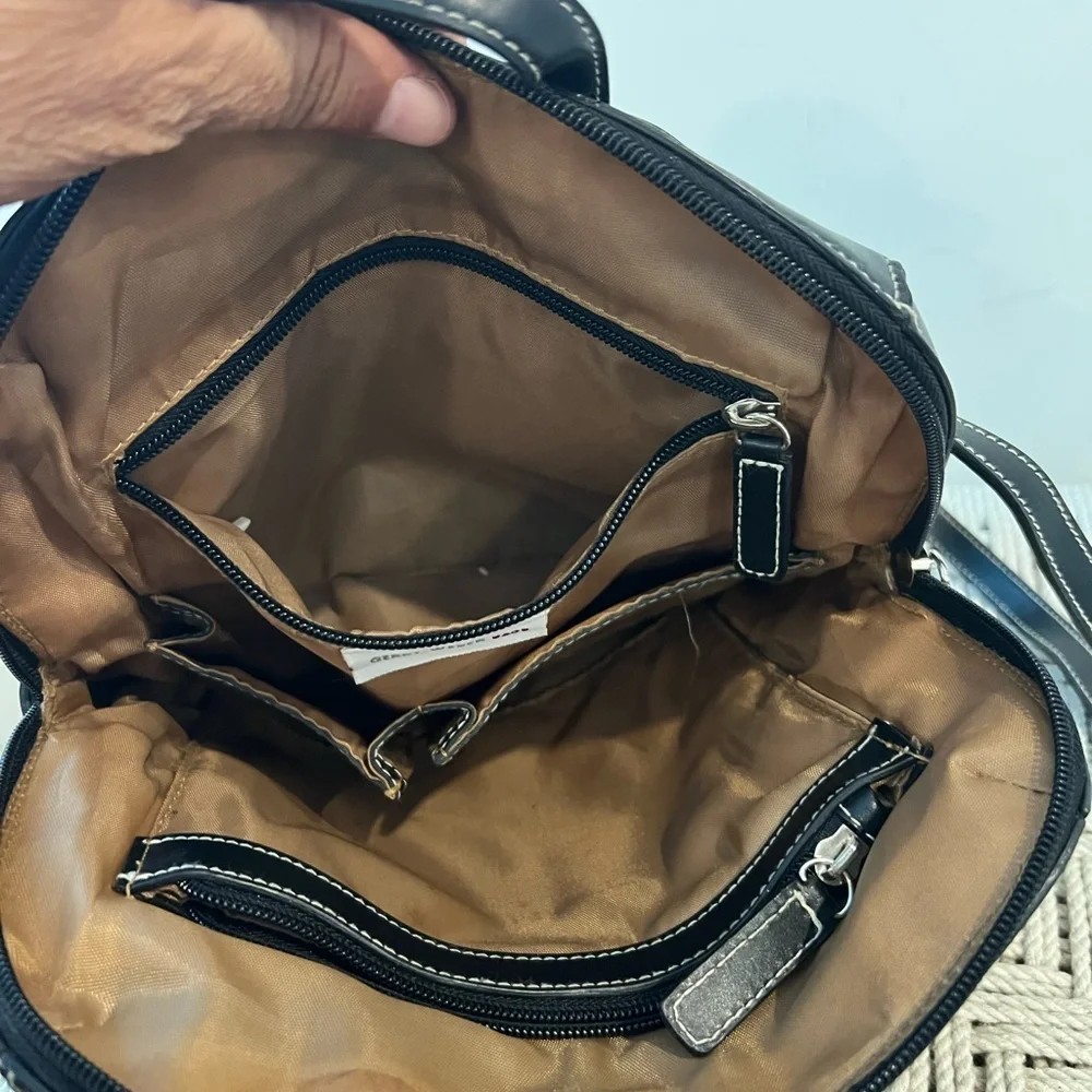 Gerry Weber Black Leather Backpack